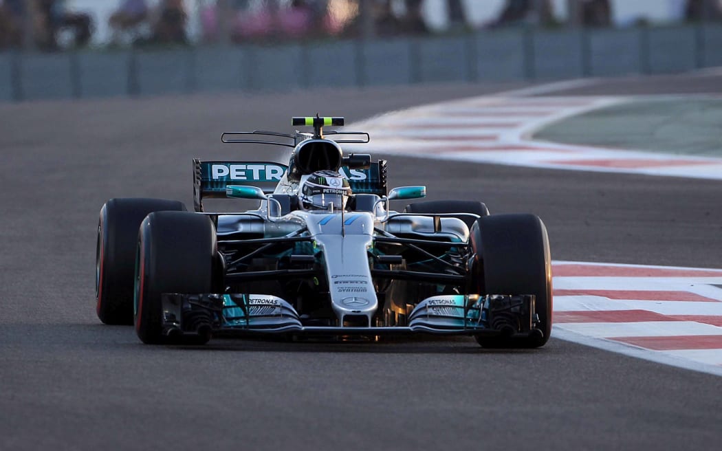 Mercedes driver Valtteri Bottas.
