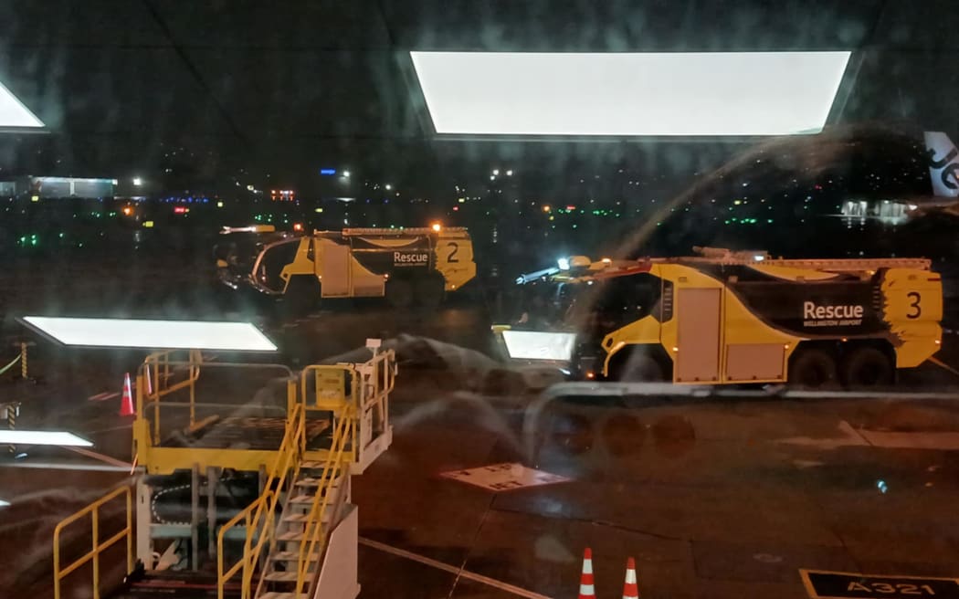 Emergency services are investigating a suspicious smell at Wellington Airport.