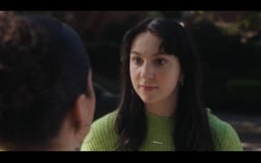 Zara DuCrôs acting in a scene from 'All This Intimacy'.