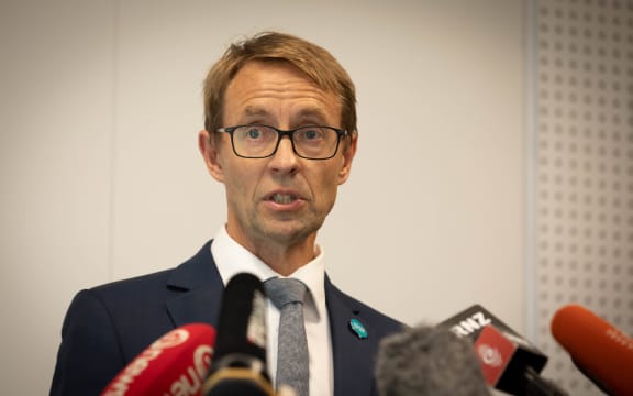 Mon 3rd Feb 2020 - Ministry of Health Novel Coronavirus press conference.  Update on how New Zealanders in China will be evacuated.  Dr Ashley Bloomfield is pictured.