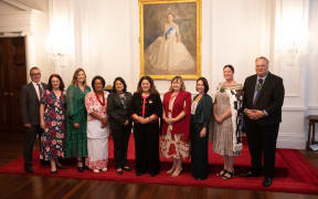 Labour Ministers are sworn in by the Governor-General in a ceremony at Government House.