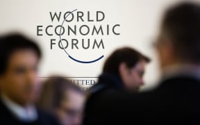 Working moments during World Economic Forum Annual Meeting 2015 in Davos, Switzerland.