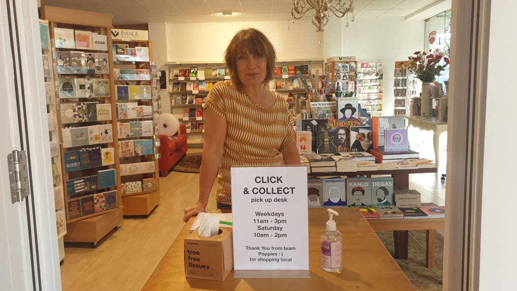 Poppies Bookshop manager Ruth Bruhin.