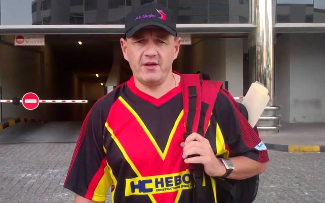 PNG Cricket CEO Greg Campbell