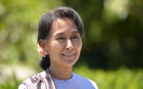 Aung San Suu Kyi.
