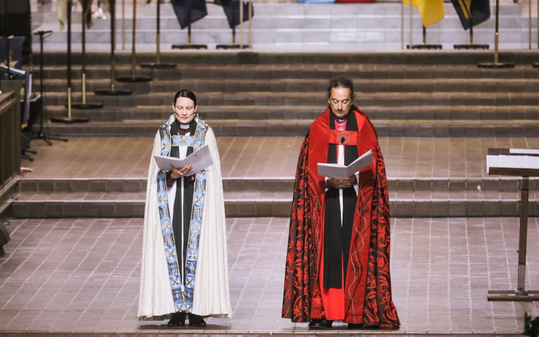 The reverends read excerpts from the Bible and bid farewell to the Queen.