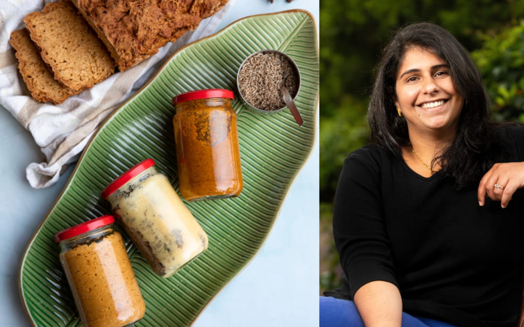 Perzen Patel sells her Dolly Mumma products at the Parnell farmers' market every Saturday.