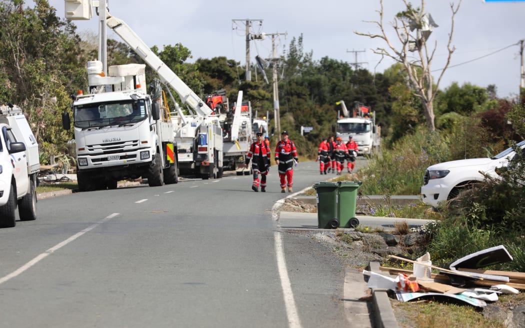 Mangawhai on Monday.