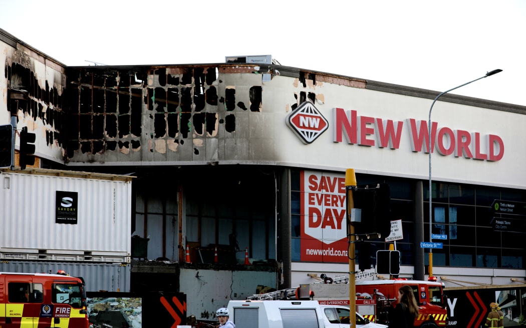 Fire at New World Victoria Park