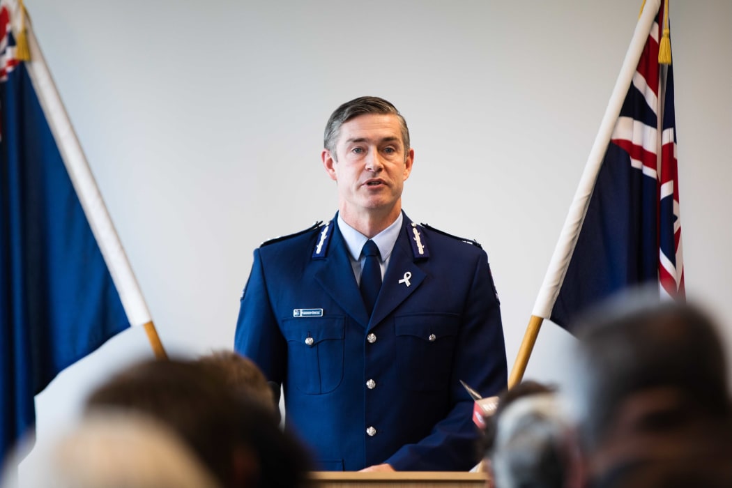 Police commissioner Andrew Coster