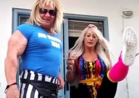 Marc Rainbow and Jo Stewart