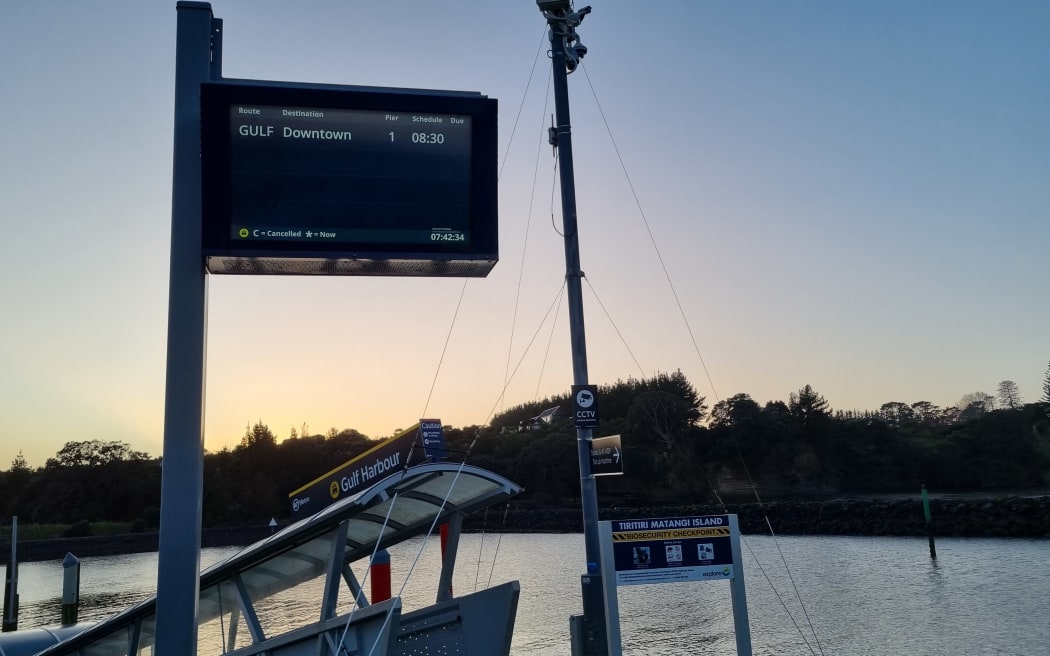 Gulf Harbour ferry.