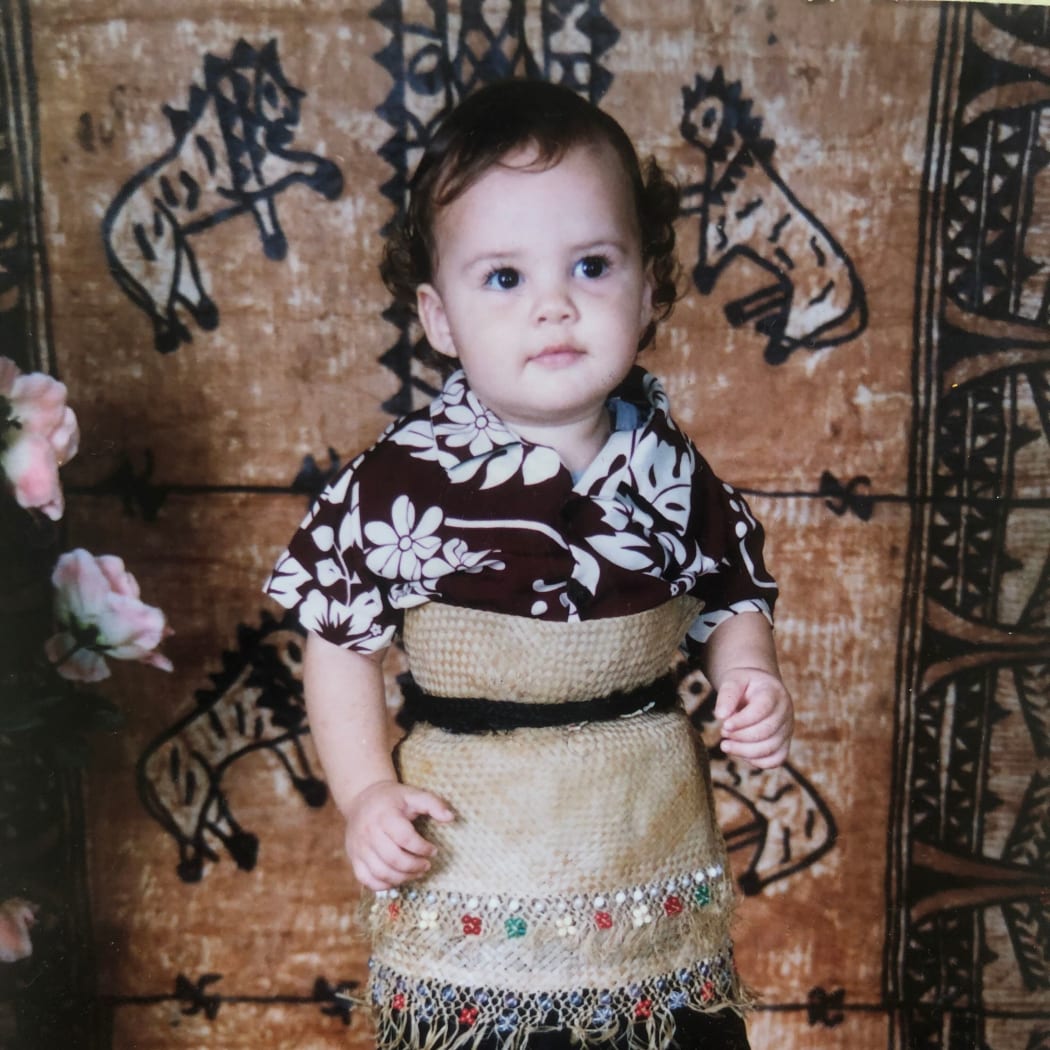 Luca as a baby