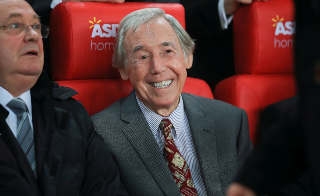 Former England goalkeeper Gordon Banks.