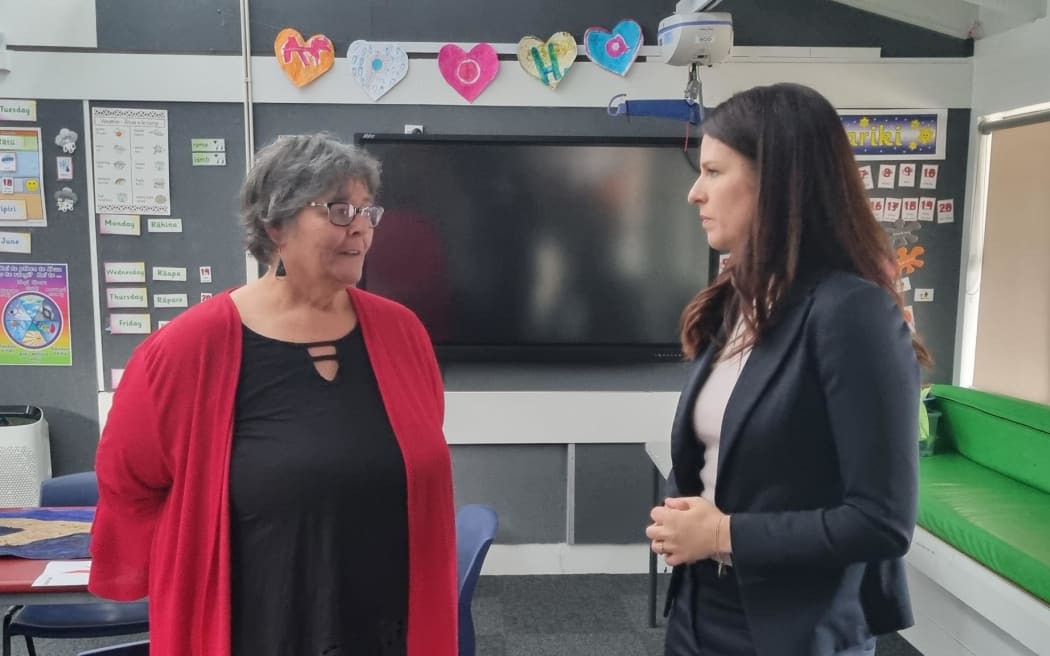 Maitai School_principal_Jenny_Milne, Erica_Stanford