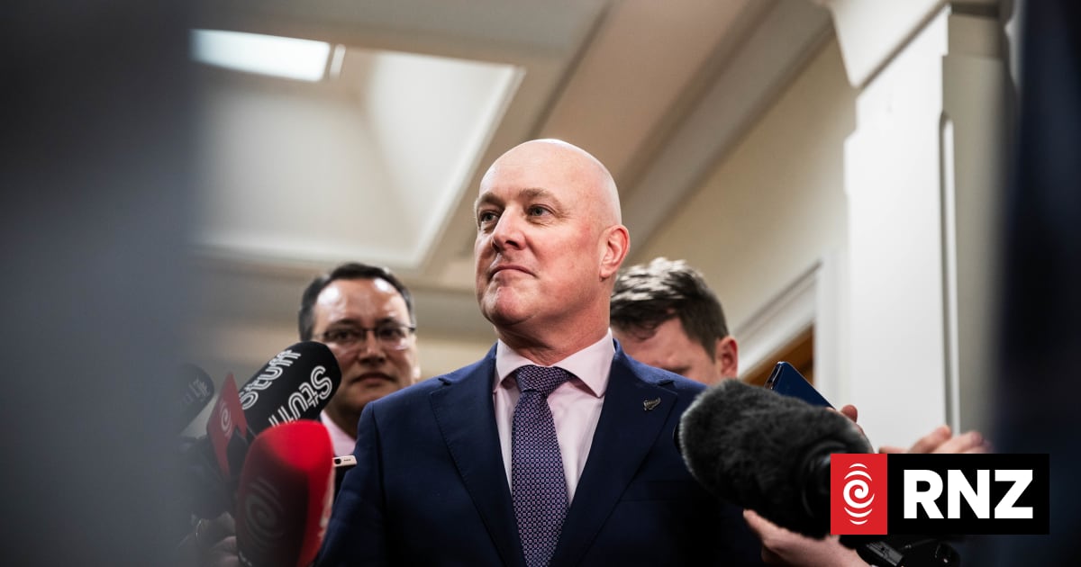Prime Minister Christopher Luxon confirms he's about to announce 2026 ...