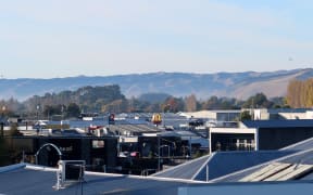 Blenheim's air was unsafe to breathe for two days in May last year.