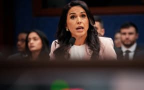 Director of National Intelligence Tulsi Gabbard testifies during a House Select Intelligence Committee hearing on March 19, 2026 in Washington, DC. The hearing was held to assess worldwide threats in 2026.