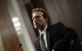 Mark Zuckerberg, CEO of Meta, testifies during the US Senate Judiciary Committee hearing "Big Tech and the Online Child Sexual Exploitation Crisis" in Washington, DC, on January 31, 2024. (Photo by Brendan SMIALOWSKI / AFP)