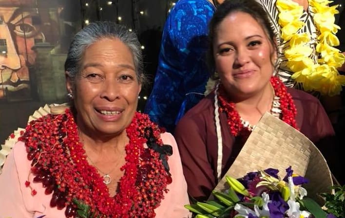 Sulieti Fieme'a Burrows (L) and her daugther Tui Emma Gillies.