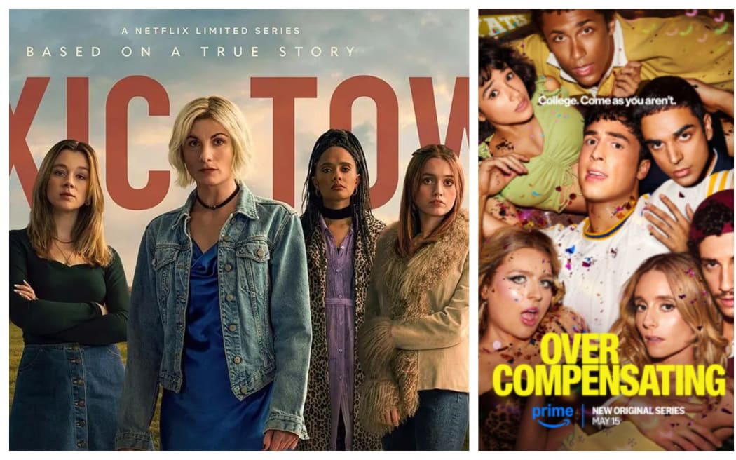 Toxic Town (Netflix) and Overcompensating (Amazon Prime)