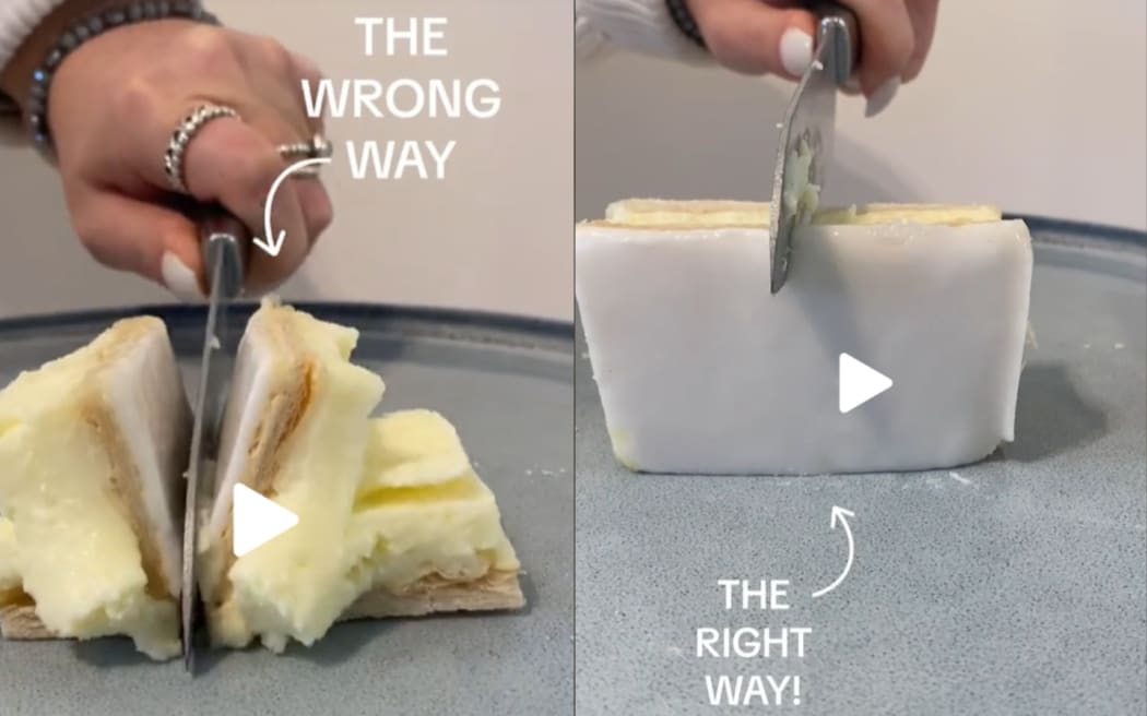 Is there a wrong way to cut butter?