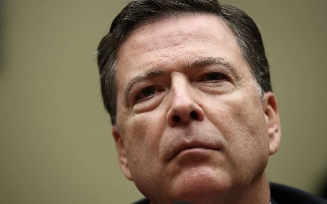 FBI director James Comey.