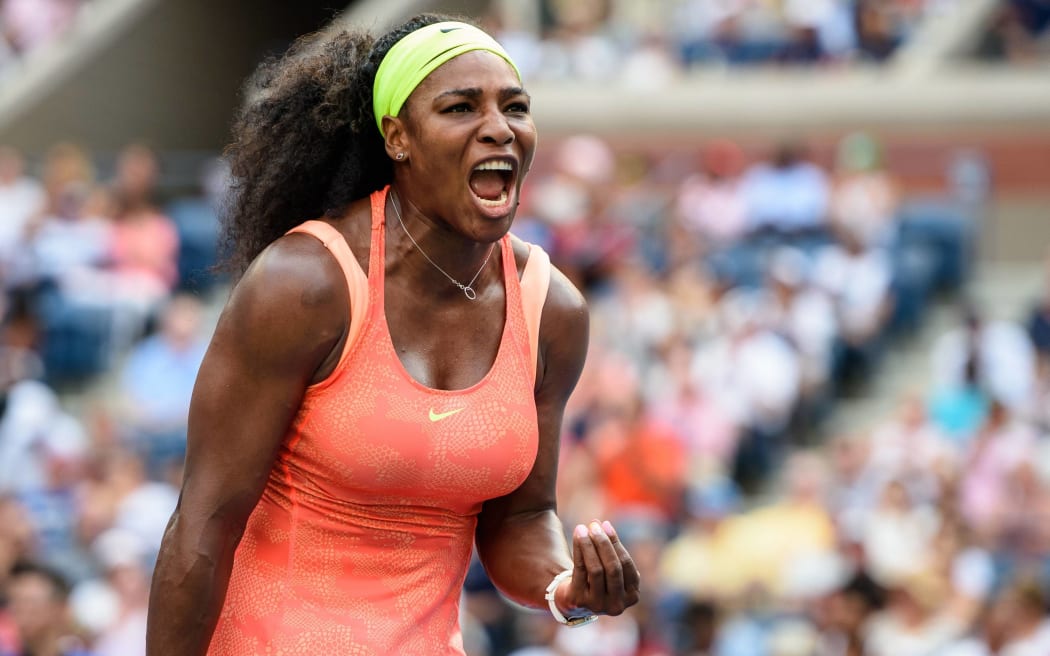 02.09.2015. New York City, NY, USA. U.S. Serena Williams (USA) during the 2015 U.S. Open Tennis Championships at the USTA Billie Jean King National Tennis Center in Flushing, Queens, New York, USA