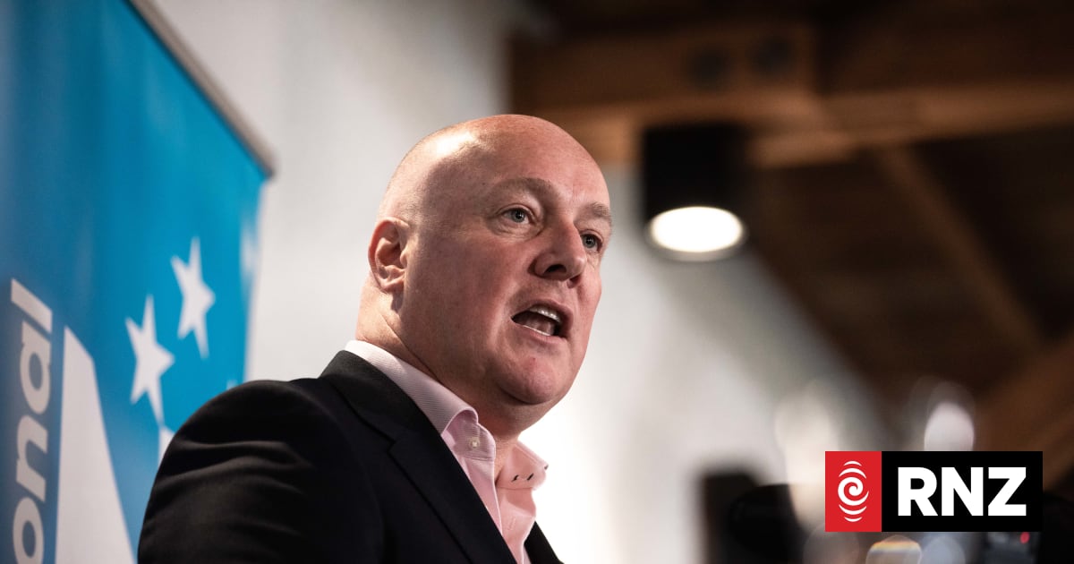 Watch: National Party leader Christopher Luxon responds to Three Waters ...