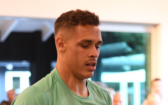 New Zealand heavyweight boxer David Nyika.
