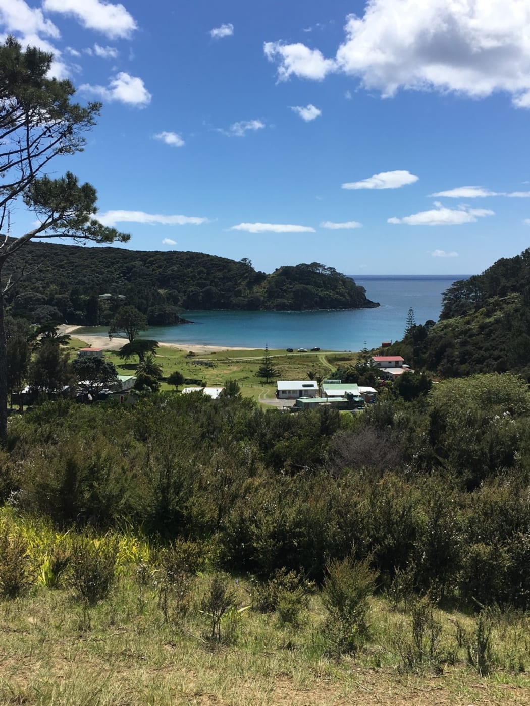 Waimahana marae in Waimahana Bay, Far North