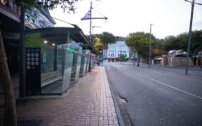 Wellington on 26 March, the first day of the Covid-19 lockdown.