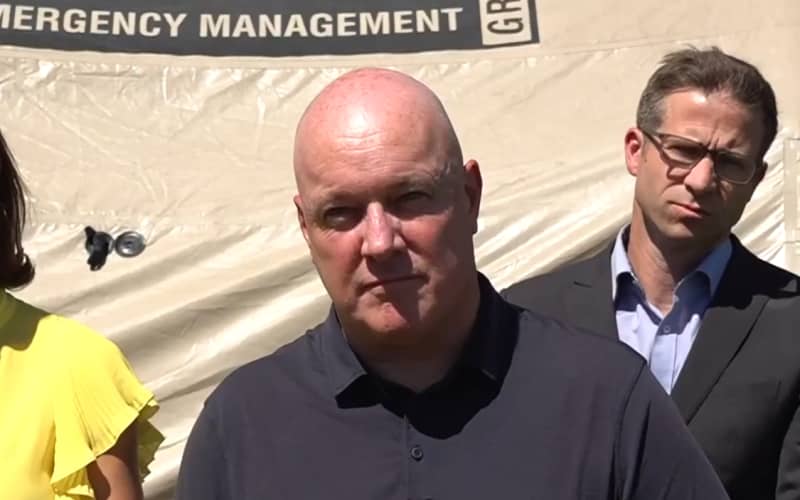 PM Christopher Luxon speaks to media from Tai Rāwhiti Emergency ...