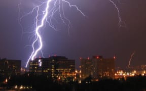 Thunder and lightning