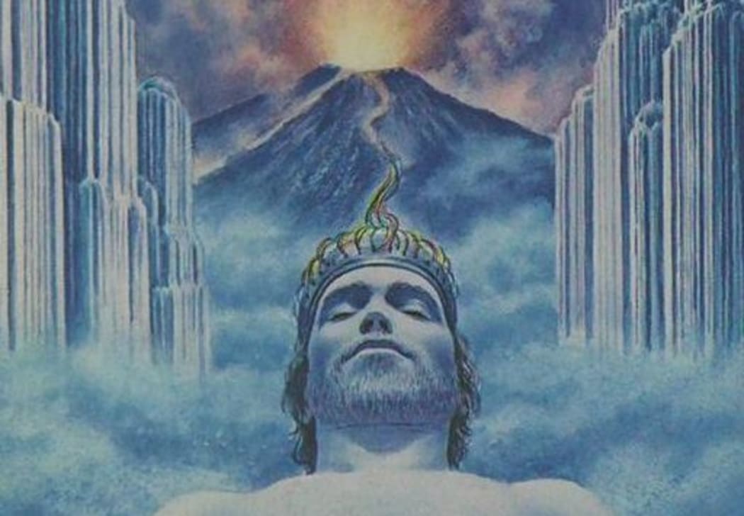 Detail from the cover of Ursula Le Guin's 'The Lathe of Heaven'