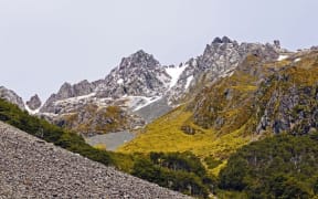 Mt Angelus in Nelson Lakes National Park.