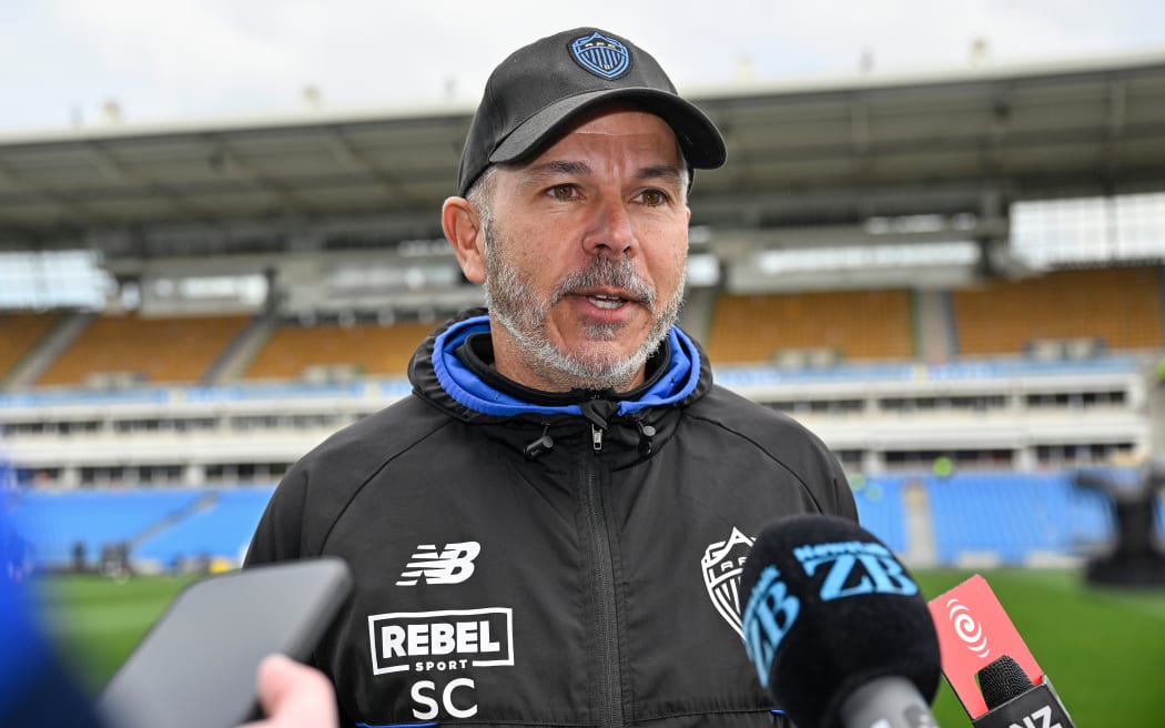 Auckland FC coach Steve Corica