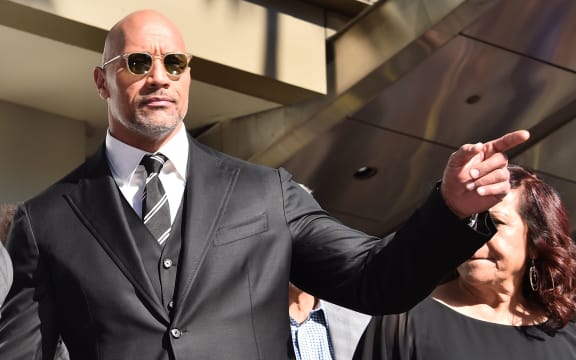 Actor Dwayne Johnson