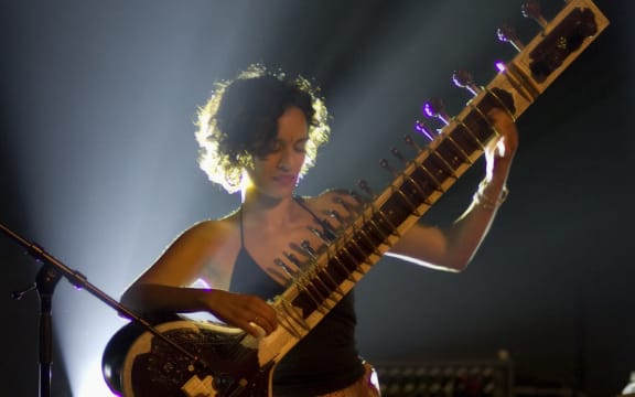 Anoushka Shankar at the Global Rhythm 15th Anniversary Party