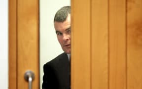 Ewen Macdonald, entering court. (File photograph.)