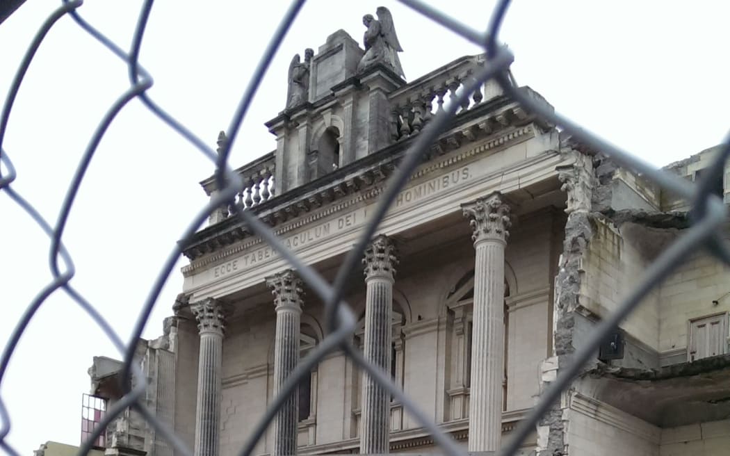 Christchurch's Catholic Basilica.