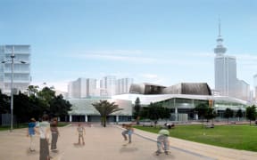 Artist impressions of the Aotea Centre after it's first major do-up in nearly 30 years.