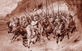 St Wenceslas and his knights