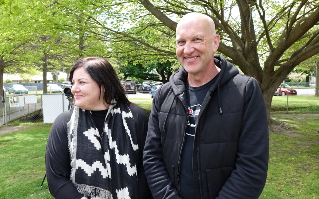 Parents Annoushka Paynter and Brendon Clarke.