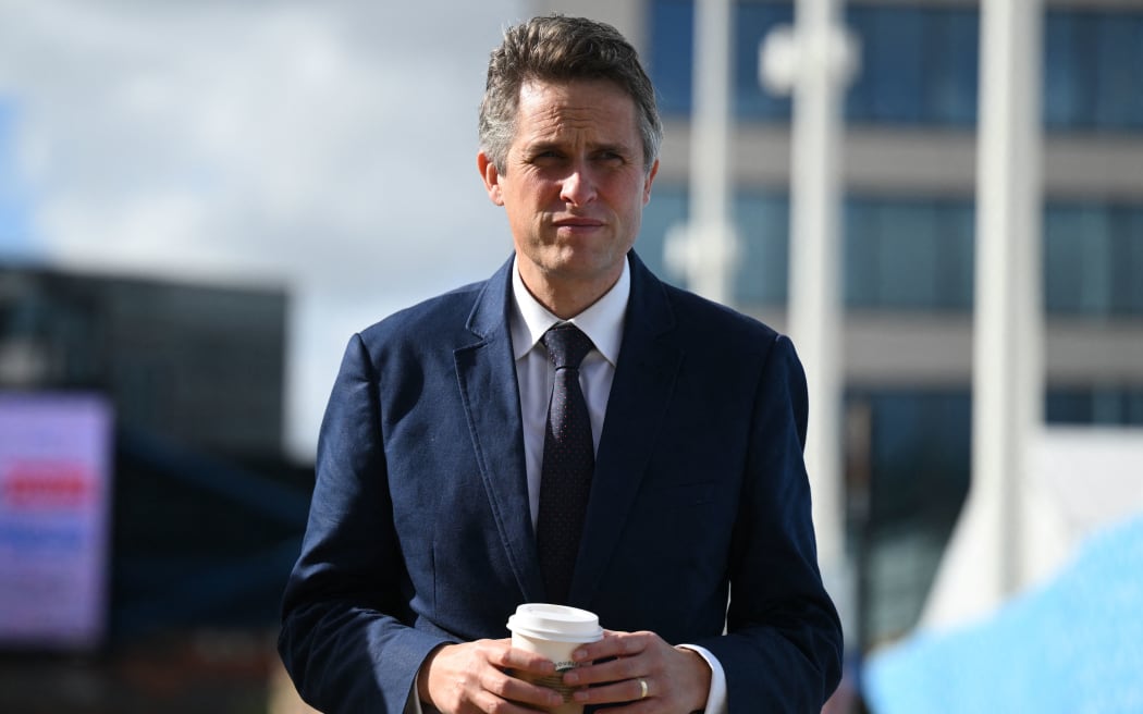 Former Conservative party cabinet minister, Gavin Williamson attends the opening day of the annual Conservative Party Conference in Birmingham, central England, on October 2, 2022. - New UK Prime Minister Liz Truss will have plenty of critics lying in wait at what the Tories bill as Europe's largest annual political event. (Photo by Oli SCARFF / AFP)