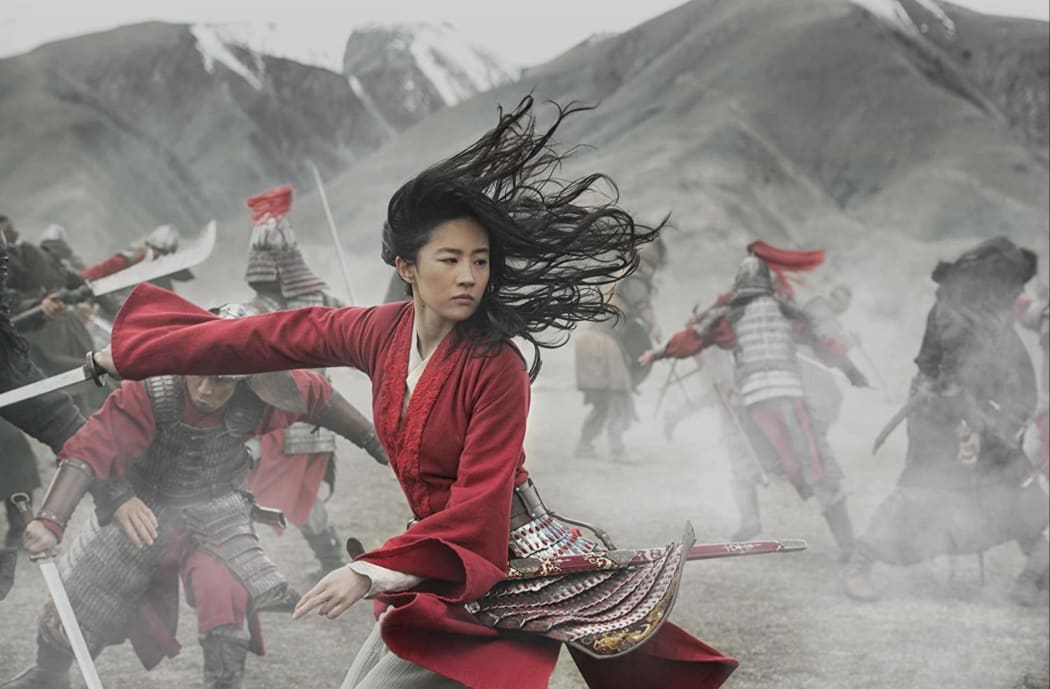 Stills from the live action Disney film Mulan