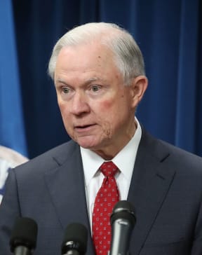 US Attorney General Jeff Sessions