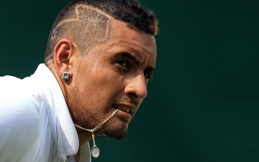 Australian tennis player Nick Kyrgios