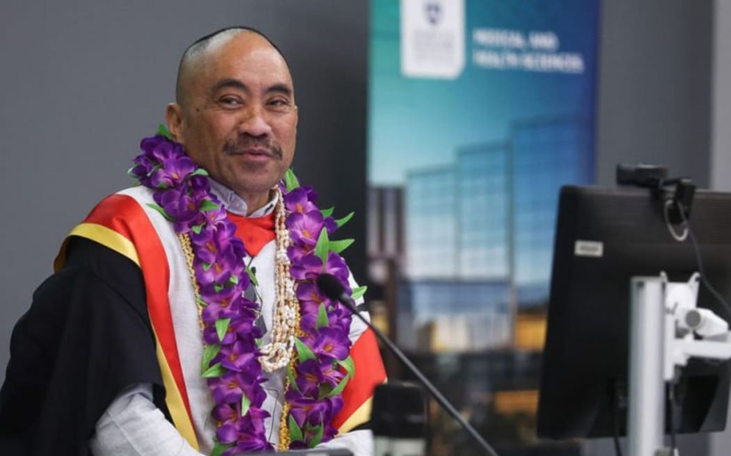 Professor Vili Nosa says Tuvalu is a very special place. Photo/Auckland University/Chris Loufte