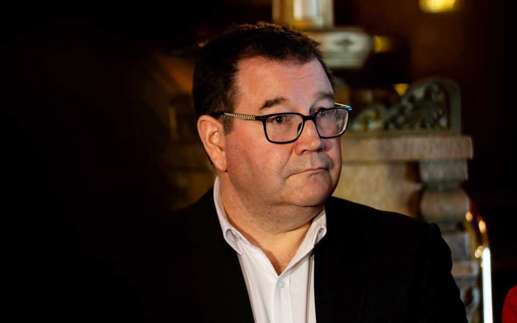 :abour finance spokesperson Grant Robertson. He and Prime Minister Jacinda Ardern visited Auckland's Civic Theatre, where a production of Mary Poppins will open on Friday.